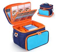 Étui de transport pour Yoto Player 3e 4e génération et casque, peut | Sac de rangement de voyage pour accessoires de haut-parleurs audio, porte-cartes portable avec sangle réglable pour enfants