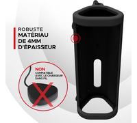 Étui De Transport Protecteur En Silicone Résistant Pour Sonos Roam 2 Noir Maintenant Avec Bouton Bluetooth Pour Roam2 Protégez Votre Haut-Parleur Bluetooth Sans Fil Avec Cette Housse/Coque