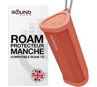 Étui De Transport Protecteur En Silicone Résistant Pour Sonos Roam 2 Rouge Maintenant Avec Bouton Bluetooth Pour Roam2 Protégez Votre Haut-Parleur Bluetooth Sans Fil Avec Cette Housse/Coque