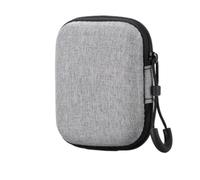 Étui de Transport résistant aux Chocs et aux Rayures, Sac de Rangement de Voyage avec Compartiment en Maille pour Meta Quest 3 Casque, Gris