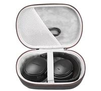 Étui de transport rigide avec pochette de rangement pour câble compatible avec Bose QuietComfort/QuietComfort Ultra/QuietComfort 45/Compatible avec Sony WH-1000XM4/WH-1000XM5