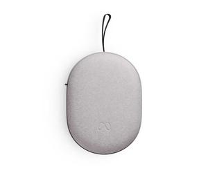 Etui de transport rigide compact Meta Quest 3 / 3S Coque texturée Gris clair/Argent