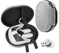 Étui de transport rigide Compatible avec Oculus/Meta Quest 3, adapté aux accessoires de protection portables de voyage pour Oculus Quest 3 Gray