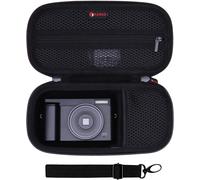 Étui de Transport Rigide Compatible Canon PowerShot G7 X/Sony RX100 VII/AOREGRE DC218L/KOASDVS/SINEXE Appareil Photo Camera Sac de Voyage (Noir)