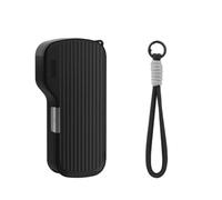 Étui de Transport Rigide de Qualité Supérieure pour DJI Osmo Pocket 4 Pro Boîte de Rangement de Voyage Antichoc et Résistante aux Rayures avec Dragonne et Fentes pour Filtres (Black)