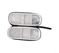 Étui de transport rigide en EVA avec poche en maille, idéal pour ranger des articles réfrigérés à l'extérieur (noir)