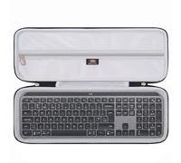 Étui de transport rigide en EVA compatible avec clavier sans fil Logitech MX Keys S, clavier éclairé sans fil avancé, boîte de rangement de protection pour clavier (étui uniquement)