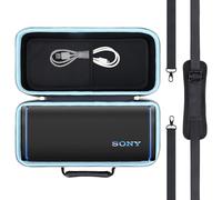Étui de transport rigide en EVA compatible avec haut-parleur Bluetooth portable sans fil Sony ULT Field 5 (étui uniquement)