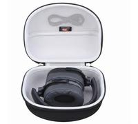 Étui de transport rigide en EVA compatible avec les casques Bluetooth sans fil Skullcandy Crusher ANC 2, boîte de rangement portable antichoc pour casque de voyage (étui uniquement)