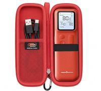 Étui de transport rigide en EVA compatible avec thermomètre à viande sans fil Bluetooth intelligent ThermoMaven G1, boîte de rangement de voyage portable avec mousqueton (étui uniquement) (G1)