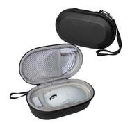Étui de transport rigide en EVA pour souris Razer Viper V4 Pro/V3 Pro - Housse de protection antichoc avec sangle amovible et poche en maille (noir)
