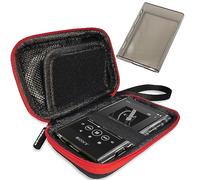 Étui de Transport Rigide et étui en TPU pour Lecteur de Musique numérique | Étui de transport rigide et housse en TPU pour Sony NW-A306 lecteur de musique haute résolution Accessoires avec film
