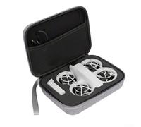 Étui de transport rigide étanche pour drone, petit étui de transport avec compartiments et poches dédiés, pour DJI pour drone Neo, 21 x 16 x 6 cm (gris)