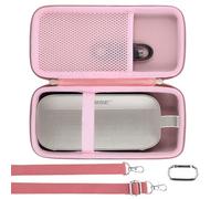 Étui de Transport Rigide Khanka Compatible avec l'enceinte Portable Bluetooth Bose SoundLink Flex 2e génération/Bose SoundLink Flex, Rose, étui Uniquement