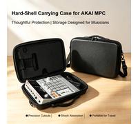 Étui de transport rigide pour Akai Professional MPC Sample, avec rangement zoné, séparation des câbles, antichoc, portable