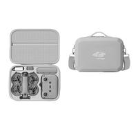 Étui de transport rigide pour DJI Neo 2, sac de voyage de grande capacité, sac de rangement portable avec bandoulière pour Neo2 Motion Fly More Combo, RC-N3, quatre batteries, hub de charge et