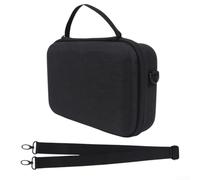 Étui de transport rigide pour DJI Pocket 4 3 - Sac de rangement antichoc avec séparateur réglable pour batteries d'appareil photo et filtres - Pochette de voyage compacte noire (noir2)