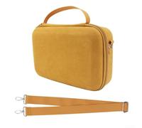 Étui de transport rigide pour DJI Pocket 4 3 - Sac de rangement antichoc avec séparateur réglable pour batteries d'appareil photo et filtres - Pochette de voyage compacte noire (jaune2)