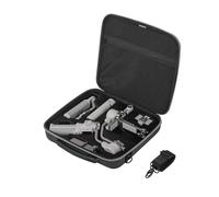 Étui de transport rigide pour DJI RS 4 Mini Kit stabilisateur et accessoires, sac de rangement portable, étui de voyage résistant aux chocs avec bandoulière, 33,8 x 31 x 7 cm