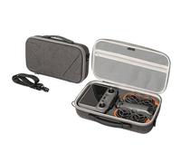 Étui de transport rigide pour drone DJI Neo 2, étui de rangement portable de grande capacité avec bandoulière pour Neo2 Fly More Combo, RC 2, peut contenir 6 batteries, hub de charge de batterie et