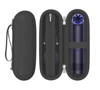 Étui de transport rigide pour Dyson HushJet Mini Cool Fan Noir (coque | Sac de transport rigide, coque en EVA résistant à l'eau et aux chocs pour une utilisation en intérieur et en extérieur. Poche