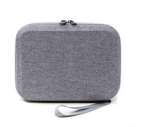 Étui de transport rigide pour Insta360 GO 3 pour sac de voyage en EVA ultra résistant aux chocs avec mousse de rangement pour caméra d'action et coque de rangement anti-poussière 21 x 16 x 6 cm (gris)