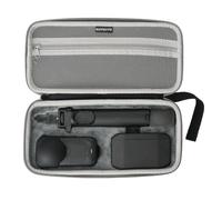 Étui de transport rigide pour Insta360 X6, sac de protection portable de grande capacité pour appareil photo Insta 360 X6, hub de charge, 2 batteries, perche à selfie de 114 cm et accessoires