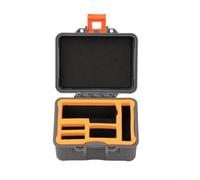 Étui de transport rigide pour Osmo Action 5 Pro/4/3, boîte de rangement de protection étanche pour caméra d'action DJI avec intérieur résistant aux chocs et design portable, 126 x 109 x 73 mm