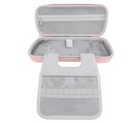 Étui de transport rigide pour ROG Ally X 2024 RC72LA, étui de voyage portable avec support pliable pour Rog Ally 2023 RC71L (rose)