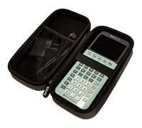 Étui de transport rigide pour Texas Instruments TI-84 Plus CE, TI-83 Plus CE, TI-84 Plus CE, TI-84 Plus CE Calculatrice graphique couleur avec poche supplémentaire en maille pour accessoires
