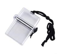 Étui de Transport Scellé pour Kayak Rafting Natation | ScellÃ© hermÃ©tique, garde au sec, taille compacte 12x9cm, pour natation sports nautiques(transparent)