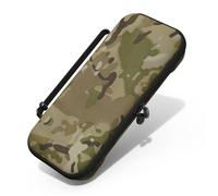 Étui de transport Slim pour Steam Deck et Steam Deck OLED SAVAGE RAVEN by Skull & Co. : Coque rigide portable de protection compatible GripCase SD, Multi-camouflage