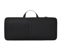 Étui de transport souple avec poignée compatible avec Logitech K400 Plus Wireless Touch avec contrôle multimédia facile et pavé tactile intégré, clavier HTPC