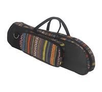 Étui de trompette doux en tissu Oxford avec ceinture d'épaule, double fermeture éclair pour sac de trompette pour instruments musique