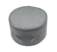 Étui de Ventilateur Pliant - Éventail télescopique Durable de Transport, Couvercle de Rangement de Voyage Protecteur | de boîtier Portable Rond, Organisateur Portable léger imperméable, pochet