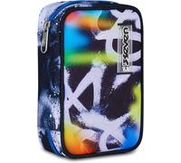 Étui de vitesse scolaire sept étuis BUZZY NOTE BOY, multicolore, porte-stylo