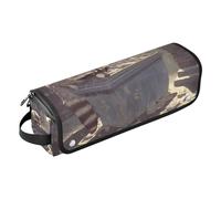 Étui de voyage 2 en 1 pour fer à friser avec coussinet résistant à la chaleur, étui de transport double couche pour fer à lisser et fer à friser, sac à litière urbain pour femme