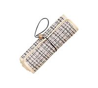 Étui de voyage à bijoux - 28,3 pouces | Organisateur de tissu - Pochette en rouleau pour bracelets, bagues, colliers, boucles d'oreilles, montres, broches, rangement compact et portable pour les vacan