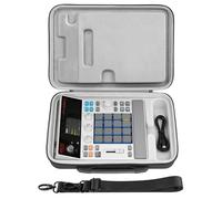 Étui de Voyage à Coque Rigide Geekria Compatible avec Akai Professional MPC Sample Portable Groovebox, Sac de Transport pour Sampler Audio (Gris foncé)