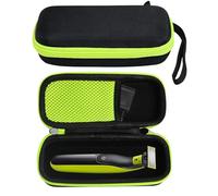 Étui de Voyage Antichoc en EVA Étui pour Rasoir Electriques Hommes, pour Philips One Blade OneBlade Norelco 360 Braun, Rangement de Voyage, Tondeuse et Rasoir électriques Hybrides pour Hommes