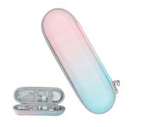 Étui de Voyage en Brosse à électrique, Support de Brosse à avec Poche en Maille, Stockage de boîtes à conteneurs pour ménage, Adultes, Propre, hygiène, 8,66x3,54x2,76 Pouce