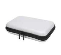 Étui de Voyage en Coquille Dur avec 8 Emplacements de Jeu et Stockage D'accessoires pour 3DS XL / 2DS XL/DS Lite/DSI XL Consoles (Noir) (Silver)
