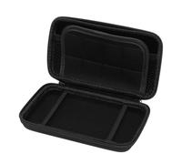 Étui de Voyage en Coquille Dur avec 8 Emplacements de Jeu et Stockage D'accessoires pour 3DS XL / 2DS XL/DS Lite/DSI XL Consoles (Noir) (Black)