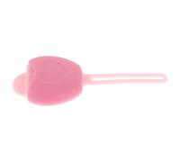 Étui de Voyage en Silicone pour Pinceau à Lèvres, Compact et Rose | Hold Up 3 Pinceaux, Protection Douce, Anti Poussière, avec Sangle, pour Usage Quotidien et Voyage