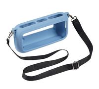 Étui de voyage en silicone souple pour haut-parleur Bluetooth sans fil,housse avec sangle initiée,Anker Soundcore Motion 300,extérieur,le plus récent - Type Bleu