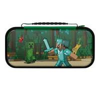 Etui de voyage Pdp Plus Glow Realmz Minecraft Forest Battle pour Nintendo Switch Nintendo Switch Lite et Nintendo Switch Modèle OLED Multicolore G