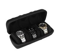 Étui de voyage pour 3 montres, sac de transport rigide en EVA avec coussin de protection doux, pour montre intelligente Apple/Galaxy/mécanique/numérique, montre bracelet pour homme et femme jusqu'à 60