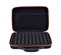 Étui de voyage pour bouteilles d'huile | Boîte de rangement de vernis à ongles de voyage | Sac de vernis à ongles en mousse | Insert de rangement d'huile | Étui de transport en EVA | Sacs de voyage