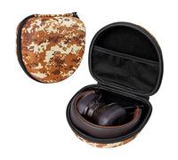 Étui de voyage pour casque de voyage, pour Marshall Major V/IV/III/II, convient pour Noot K11/Powermee P10/convient aux écouteurs Bluetooth iClever HS14 BTH03 BTH02 pour enfants (camouflage marron)