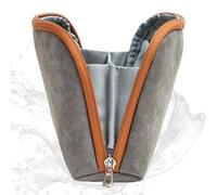 Étui de Voyage pour Chargeur - Organiseur électrique - Pochette de Rangement pour Adaptateur de Chargeur pour câble de données Multifonction, Gris/Marron., Refer to Description, Unisexe
